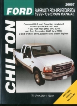 Cover art for Ford Super Duty Pick-ups & Excursion, 1999-2010 (Chilton's Total Car Care Repair Manual)