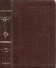 Cover art for New International Version Classics Devotional Bonded Leather Burgundy