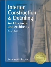 Cover art for Interior Construction & Detailing for Designers and Architects, 4th ed.