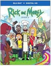 Cover art for Rick and Morty: The Complete Second Season [Blu-ray]