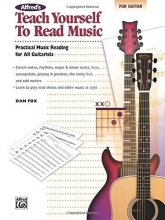 Cover art for Alfred's Teach Yourself to Read Music for Guitar: Practical Music Reading for All Guitarists! (Teach Yourself Series)