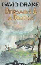 Cover art for Dinosaurs and a Dirigible (BAEN)