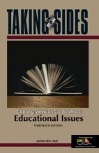 Cover art for Taking Sides: Clashing Views on Controversial Educational Issues
