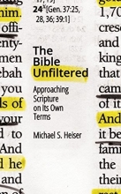Cover art for The Bible Unfiltered: Approaching Scripture on Its Own Terms