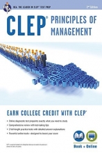 Cover art for CLEP Principles of Management Book + Online (CLEP Test Preparation)