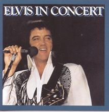Cover art for Elvis In Concert
