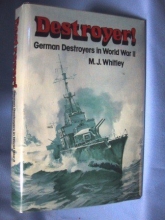 Cover art for Destroyer: German Destroyers in World War II