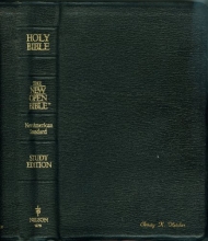 Cover art for The New Open Bible Study Edition - New American Standard Version