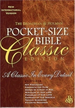 Cover art for The Broadman & Holman Pocket-Size Classic Bible: New International Version : Tan Bonded Leather