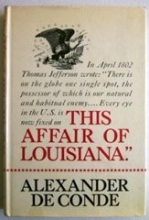 Cover art for This affair of Louisiana