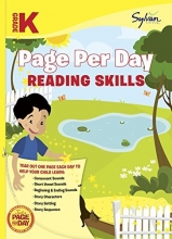 Cover art for Kindergarten Page Per Day: Reading Skills (Sylvan Page Per Day Series, Language Arts)