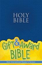 Cover art for NIrV, Gift and Award Bible, Paperback, Blue