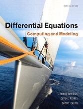Cover art for Differential Equations: Computing and Modeling (5th Edition) (Edwards, Penney & Calvis, Differential Equations: Computing and Modeling Series)