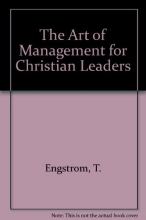 Cover art for The Art of Management for Christian Leaders