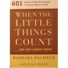 Cover art for When the Little Things Count...and They Always Count