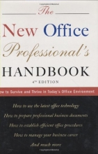 Cover art for The New Office Professional's Handbook: How to Survive and Thrive in Today's Office Environment