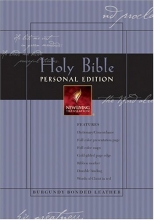 Cover art for Holy Bible: New Living Translation, Personal Edition, Burgundy