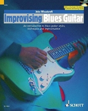 Cover art for Improvising Blues Guitar: An Introduction To Blues Guitar Styles Techniques And Improvisation (The Schott Po Styles Series)