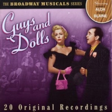 Cover art for Guys & Dolls; Broadway Musical Series