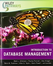 Cover art for Wiley Pathways Introduction to Database Management