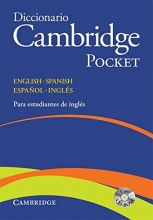 Cover art for Diccionario Bilingue Cambridge Spanish-English Flexi-Cover Pocket edition
