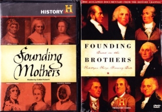 Cover art for Founding Brothers , Founding Mothers : The History Channel 2 Pack Collection - 3 Disc Box Set