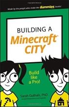 Cover art for Building a Minecraft City: Build Like a Pro! (Dummies Junior)