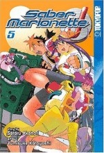 Cover art for Saber Marionette J, Book 5