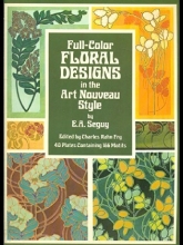 Cover art for Full-Color Floral Designs in the Art Nouveau Style (Dover Pictorial Archives)