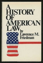 Cover art for A History of American Law