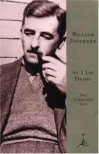Cover art for As I Lay Dying: The Corrected Text (Modern Library)