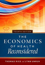 Cover art for The Economics of Health Reconsidered, Fourth Edition