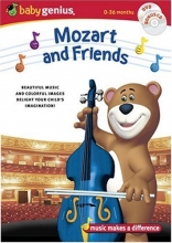 Cover art for Baby Genius Mozart & Friends w/bonus Music CD