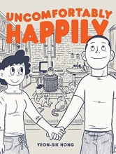 Cover art for Uncomfortably Happily