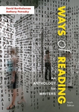 Cover art for Ways of Reading: An Anthology for Writers