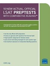 Cover art for 10 New Actual, Official LSAT PrepTests: PrepTests 52-61 (Lsat Series)