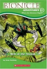 Cover art for Web of the Visorak (Bionicle Adventures, No. 7)