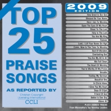 Cover art for Top 25 Praise Songs 2009
