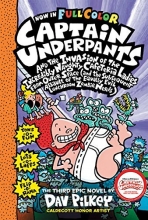 Cover art for Captain Underpants and the Invasion of the Incredibly Naughty Cafeteria Ladies From Outer Space: Color Edition (Captain Underpants #3)