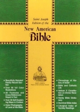 Cover art for The New American Bible: Burgundy, Simulated Leather, Stained Edges, Saint Joseph Personal Size Edition