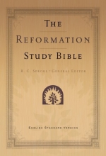 Cover art for Reformation Study Bible-ESV (Black)