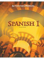 Cover art for Spanish 1: Activities Manual (Spanish Edition)