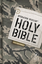 Cover art for Operation Worship Compact Bible NLT, Air Force edition