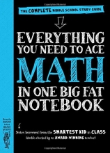 Cover art for Everything You Need to Ace Math in One Big Fat Notebook: The Complete Middle School Study Guide (Big Fat Notebooks)