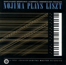 Cover art for Nojima Plays Liszt