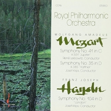 Cover art for Symphony 35 & 41