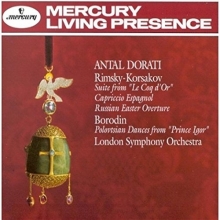 Cover art for Dorati conducts Rimsky-Korsakov & Borodin / London Symphony