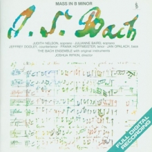 Cover art for Bach: Mass in B minor, BWV 232 (Rifkin)
