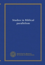 Cover art for Studies in Biblical parallelism