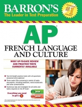 Cover art for Barron's AP French Language and Culture with MP3 CD (Barron's AP French (W/CD))